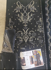 Nureh Velvet open pics Open Pic/Nureh Exclusive Luxury Formals/Velvet Embroideried Shawl/NE 185