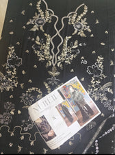Nureh Velvet open pics Open Pic/Nureh Exclusive Luxury Formals/Velvet Embroideried Shawl/NE 185