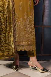 Nureh Exclusive 26/Warm Leather Peach/ Velvet Palachi Shawl/NE-283