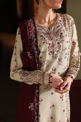Nureh Marina Exclusive Winter/NE 278/Embroideried Woolen Shawl