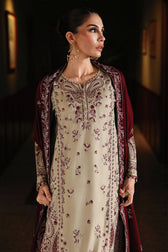 Nureh Marina Exclusive Winter/NE 278/Embroideried Woolen Shawl