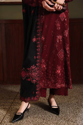 Nureh Marina Exclusive Winter/NE 280/Embroideried Woolen Shawl