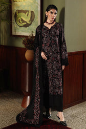Nureh Marina Exclusive Winter/NE 281/Embroideried Woolen Shawl