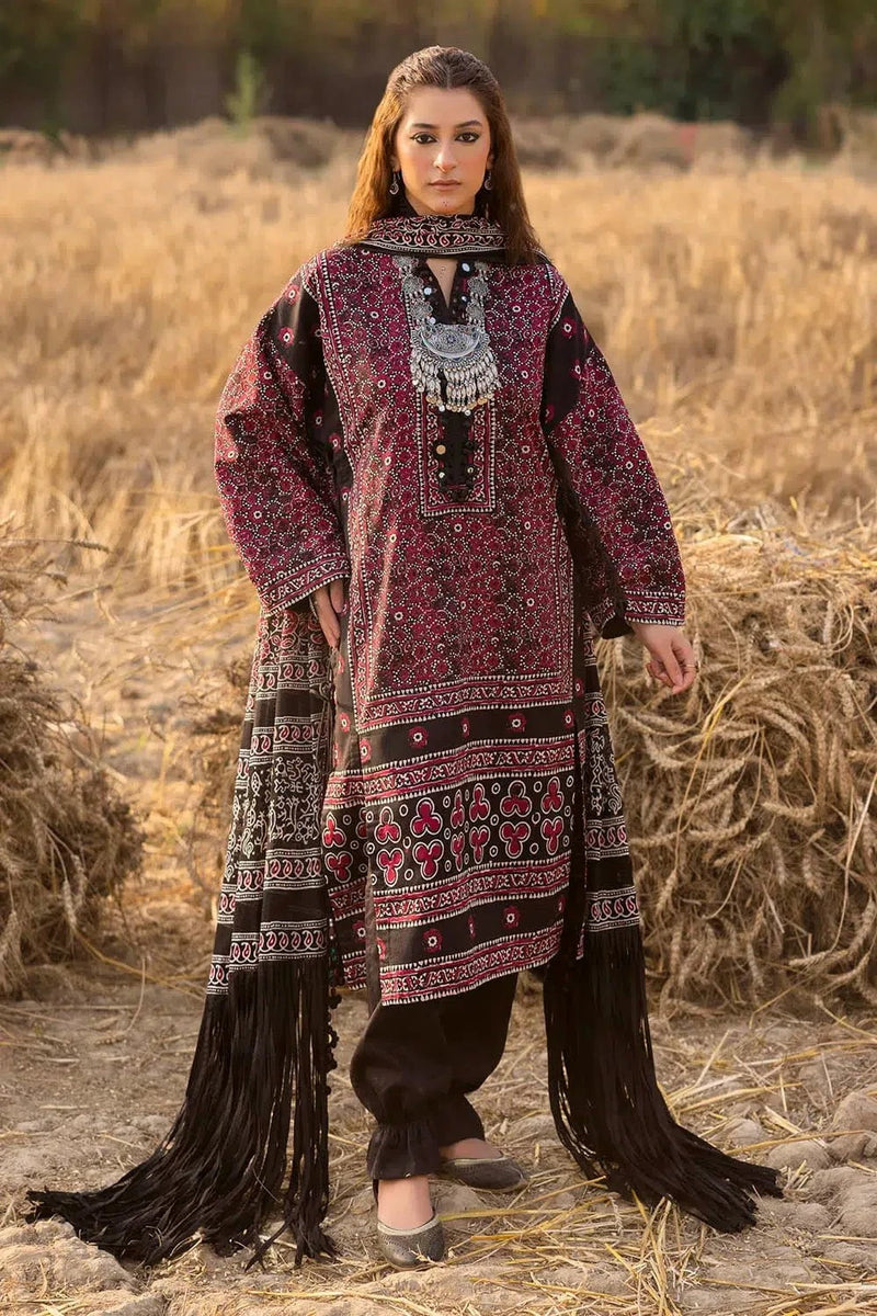 Restocked/Gul Ahmed Ajrak Collection 25/CL 52623