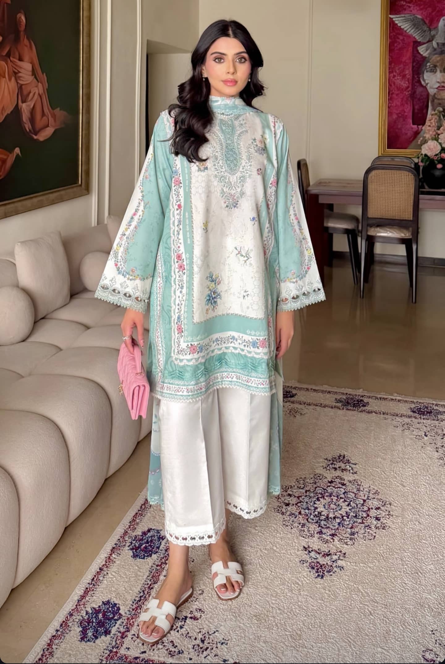 Spotted in Hot🔥Seller/Qalamkar Q Print 26/Drop 2/Rasha/5B