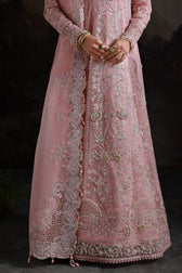 Qalamkar Chiffon Pakistani Suit Qalamkar Elirah Wedding Formals 25/Hand Work/