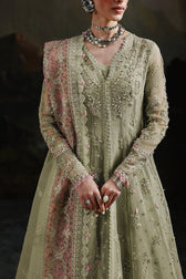 Qalamkar Elirah Wedding Formals 25/Hand Work/MF-02 SAGE AURA