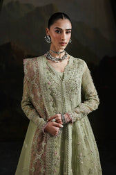 Qalamkar Elirah Wedding Formals 25/Hand Work/MF-02 SAGE AURA