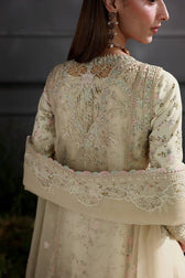 Qalamkar Elirah Wedding Formals 25/Hand Work MF-04 IVORY GRACE