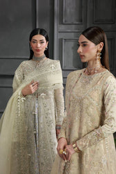 Qalamkar Elirah Wedding Formals 25/Hand Work MF-04 IVORY GRACE