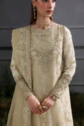 Qalamkar Elirah Wedding Formals 25/Hand Work MF-04 IVORY GRACE