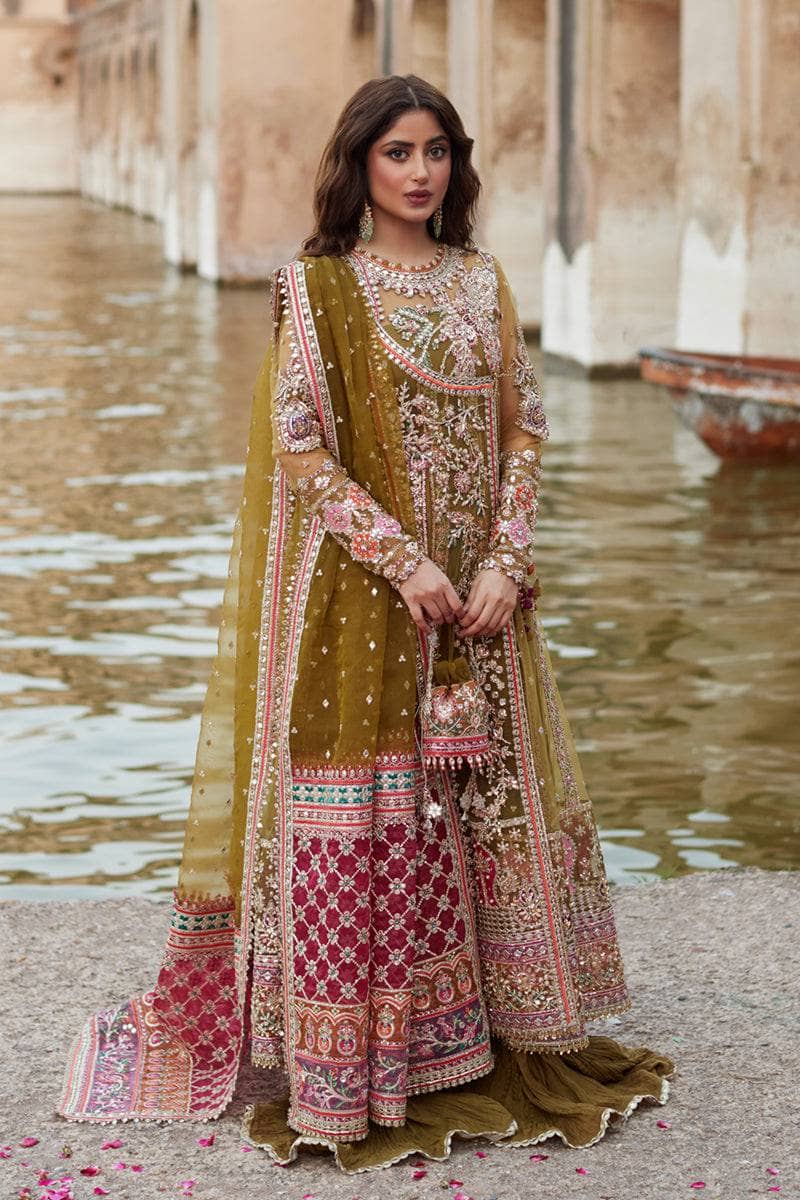 Qalamkar Luxury Formals/Pakistani Bridal Suits- Awwal Boutique