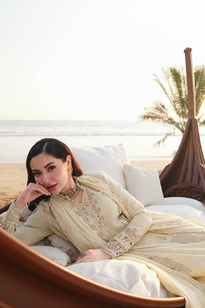 Qalamkar Sahil Luxury Lawn 26/SA-03 SAFA