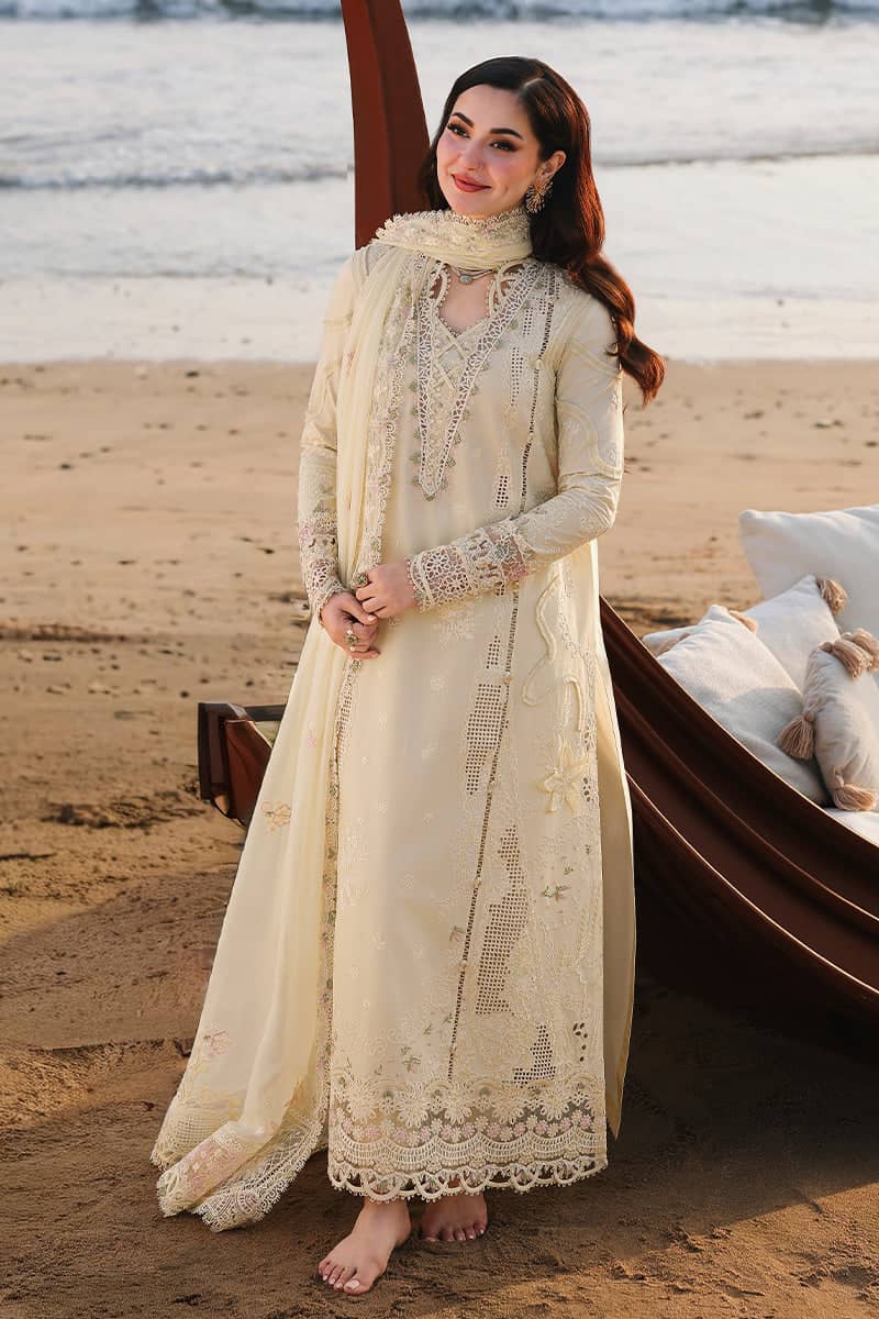 Qalamkar Sahil Luxury Lawn 26/SA-03 SAFA