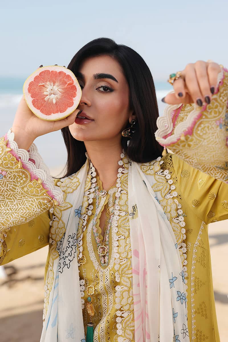 Qalamkar Sahil Luxury Lawn 26/SA-07 HIRA