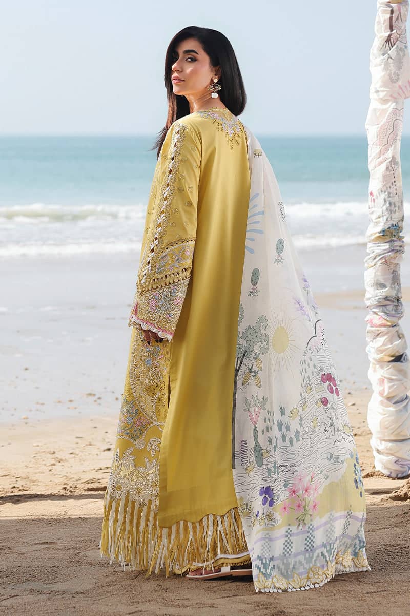 Qalamkar Sahil Luxury Lawn 26/SA-07 HIRA
