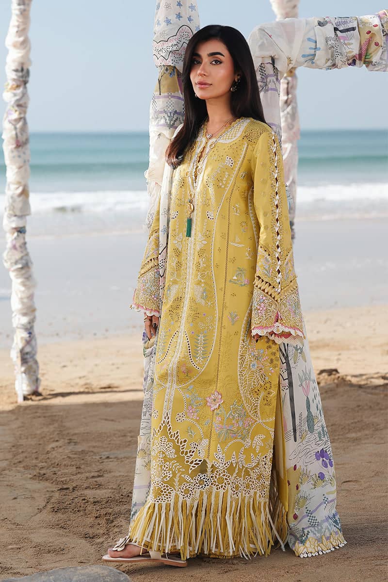 Qalamkar Sahil Luxury Lawn 26/SA-07 HIRA