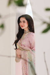 Restocked/Qalamkar Sahil Luxury Lawn 26/SA-09 HANIYA