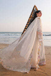Restocked/Qalamkar Sahil Luxury Lawn 26/SA-10 ILARA