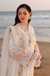 Restocked/Qalamkar Sahil Luxury Lawn 26/SA-10 ILARA