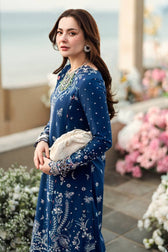 Restocked/Qalamkar Sahil Luxury Lawn 25/FK-05 AURORA