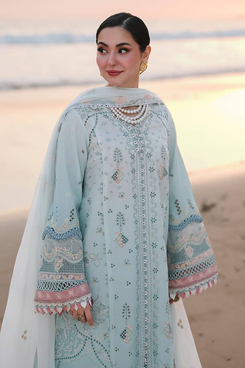 Restocked/Qalamkar Sahil Luxury Lawn 26/SA-05 AYRA
