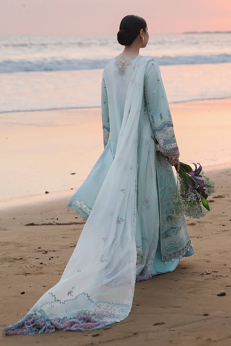 Restocked/Qalamkar Sahil Luxury Lawn 26/SA-05 AYRA