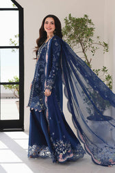 Restocked/Qalamkar Sahil Luxury Lawn 26/SA-16 ESMA