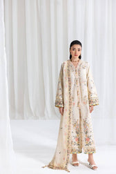 Qalamkar Lawn Pakistani Suits Qalamkar Luxury Lawn Eid Looks/Vol 2/SB-01 Rina