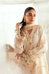 Qalamkar Lawn Pakistani Suits Qalamkar Luxury Lawn Eid Looks/Vol 2/SB-01 Rina