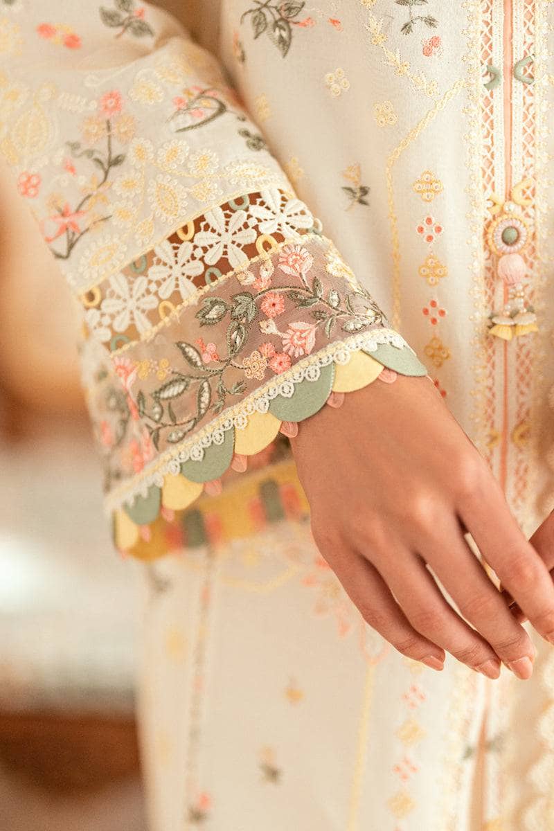 Qalamkar Lawn Pakistani Suits Qalamkar Luxury Lawn Eid Looks/Vol 2/SB-01 Rina