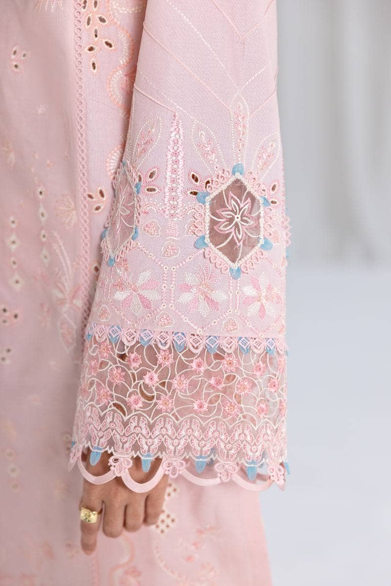 Qalamkar Lawn Pakistani Suits Qalamkar Luxury Lawn Eid Looks/Vol 2/SB-05 Aleeza