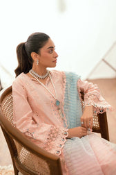 Qalamkar Lawn Pakistani Suits Qalamkar Luxury Lawn Eid Looks/Vol 2/SB-05 Aleeza