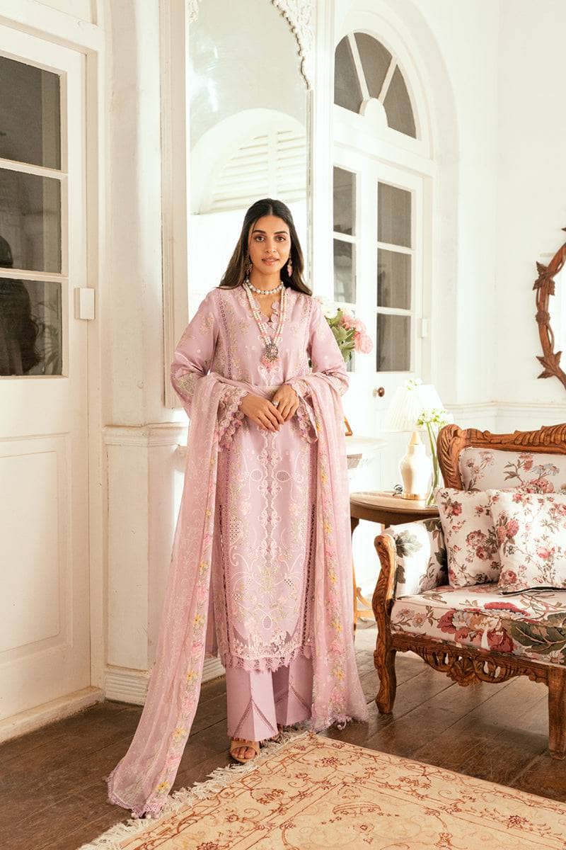 Qalamkar Lawn Pakistani Suits Qalamkar Luxury Lawn Eid Looks/Vol 2/SB-06 Komal