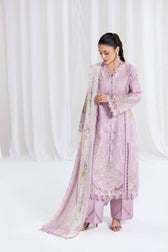 Qalamkar Lawn Pakistani Suits Qalamkar Luxury Lawn Eid Looks/Vol 2/SB-06 Komal