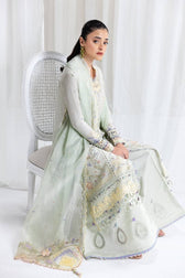 Qalamkar Lawn Pakistani Suits Qalamkar Luxury Lawn Eid Looks/Vol 2/SB-08 Rimsha