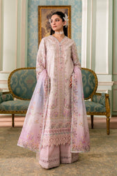 Qalamkar Luxe Charmeuse Silk 26/Hand Work/QSL-02 CALISTA