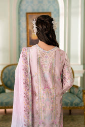 Qalamkar Luxe Charmeuse Silk 26/Hand Work/QSL-02 CALISTA