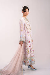 Qalamkar Luxe Charmeuse Silk 26/Hand Work/QSL-07 NOA