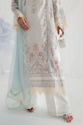 Restocked/Qalamkar Luxe Silk/LK-06 NELE/Hand Work