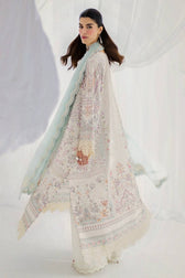 Restocked/Qalamkar Luxe Silk/LK-06 NELE/Hand Work