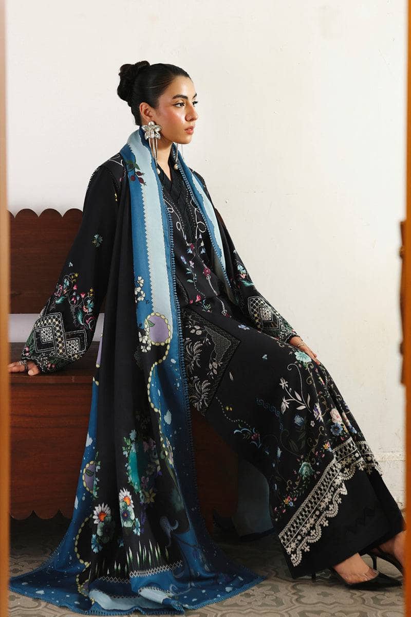 Qalamkar Q Print Fall 25/QW-06 (B) SKYE