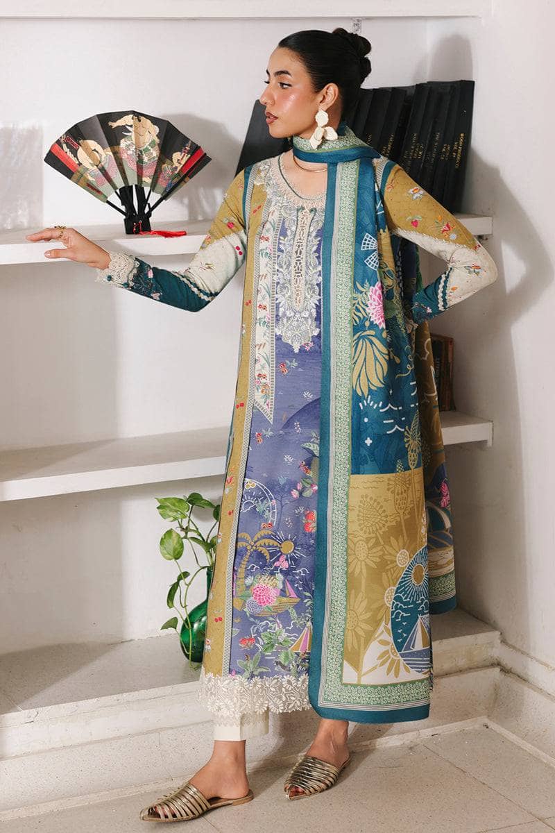Qalamkar Q Print Fall 25/QW-10 (A) ALINA
