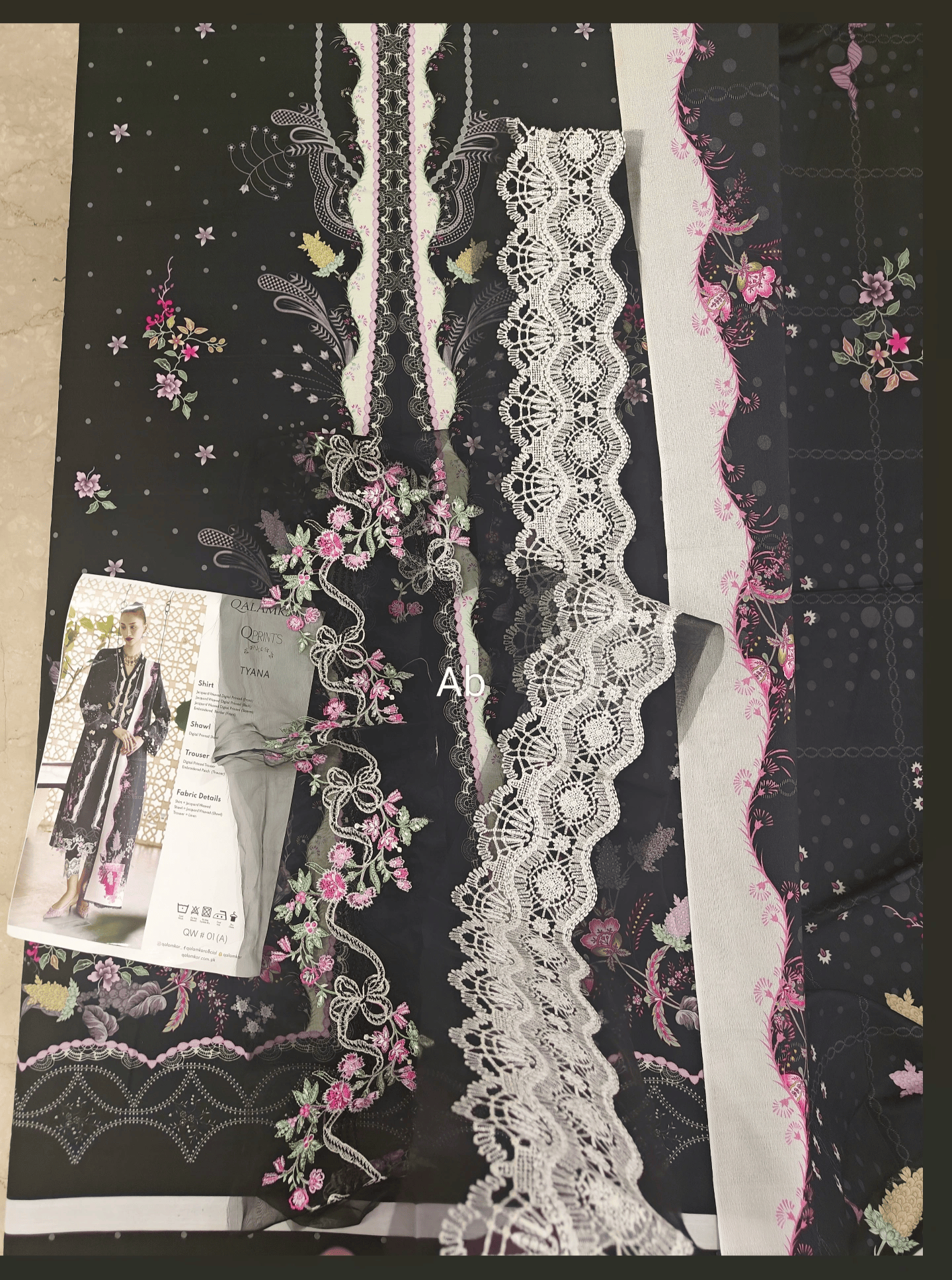 Qalamkar Q Print open pics Open Pic/Qalamkar Q Print Fall 25/25/QW-01 (A) TYANA