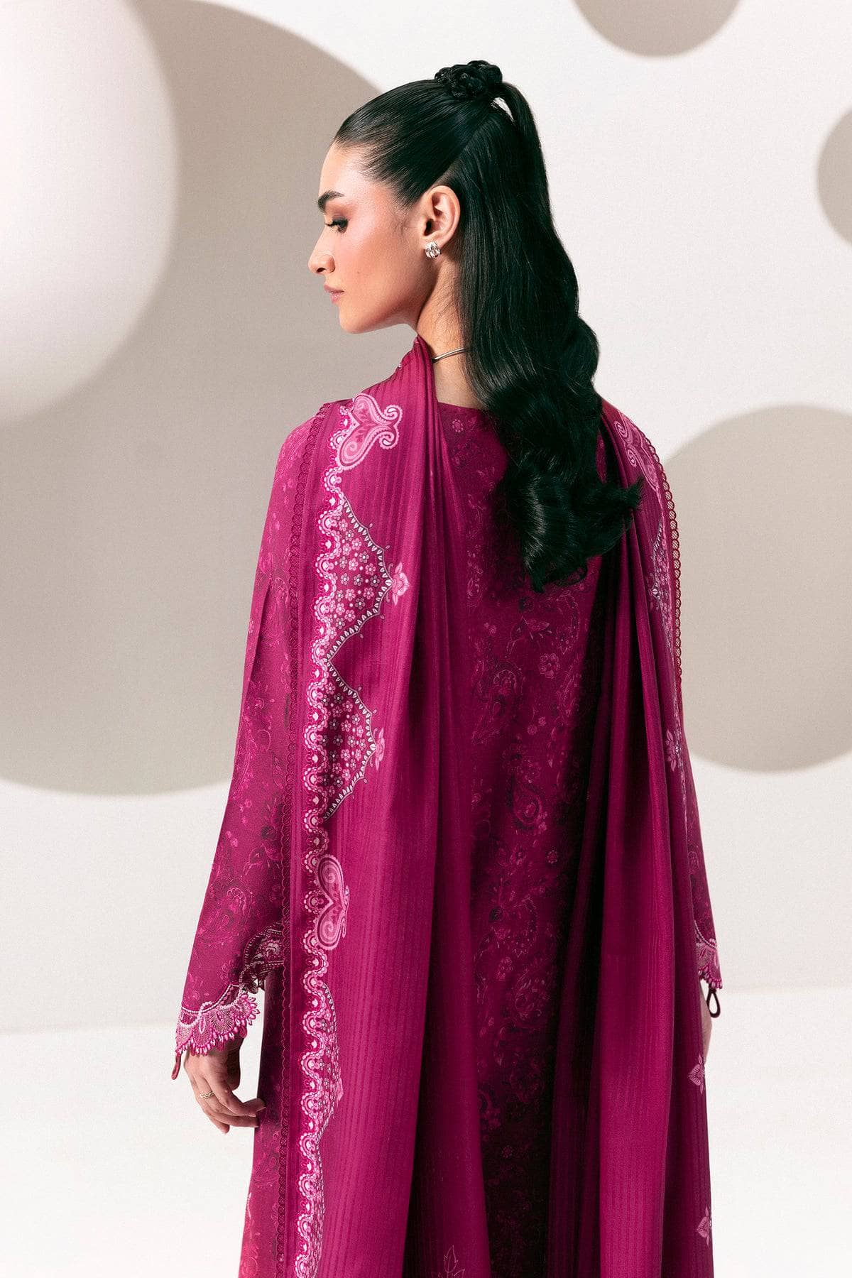 Qalamkar Q Print Winter 26/QPW-01 (B) Kaira