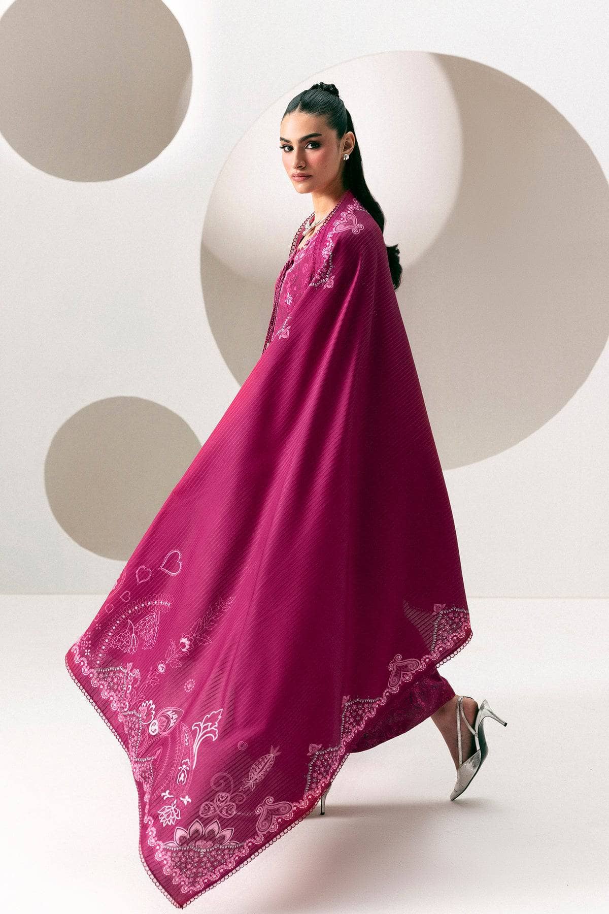 Qalamkar Q Print Winter 26/QPW-01 (B) Kaira
