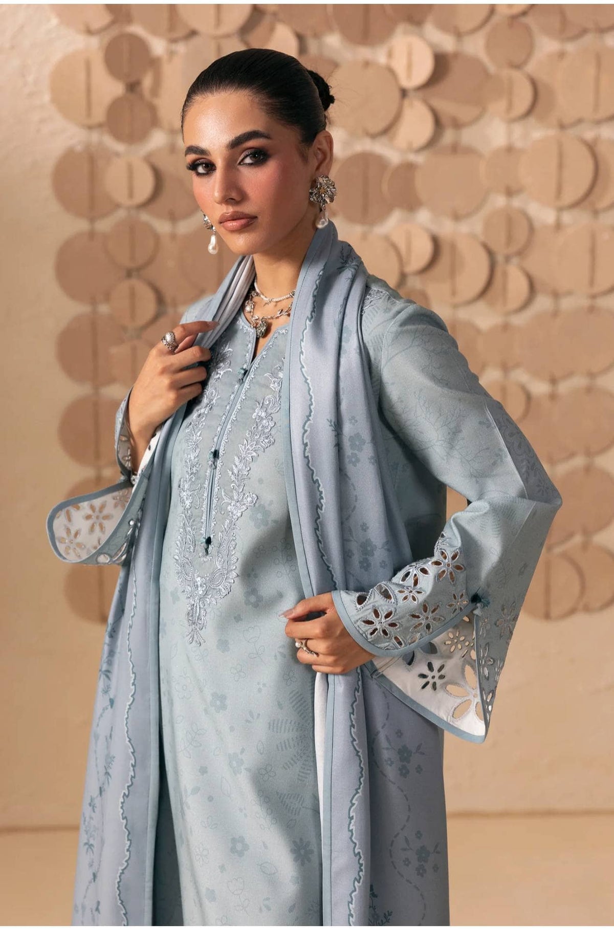 Qalamkar Q Print Winter 26/QPW-04 (A) Oriana