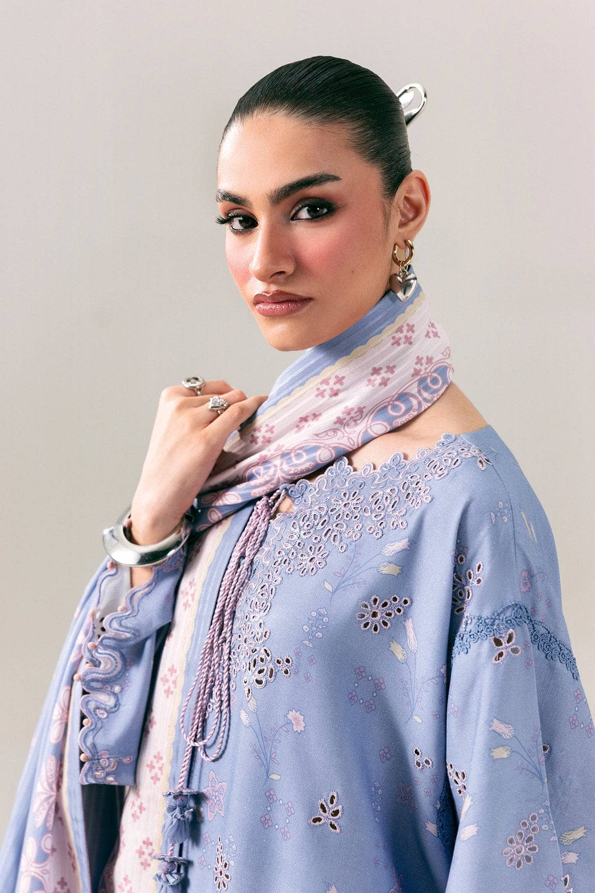 Qalamkar Q Print Winter 26/QPW-06 (A) Beena