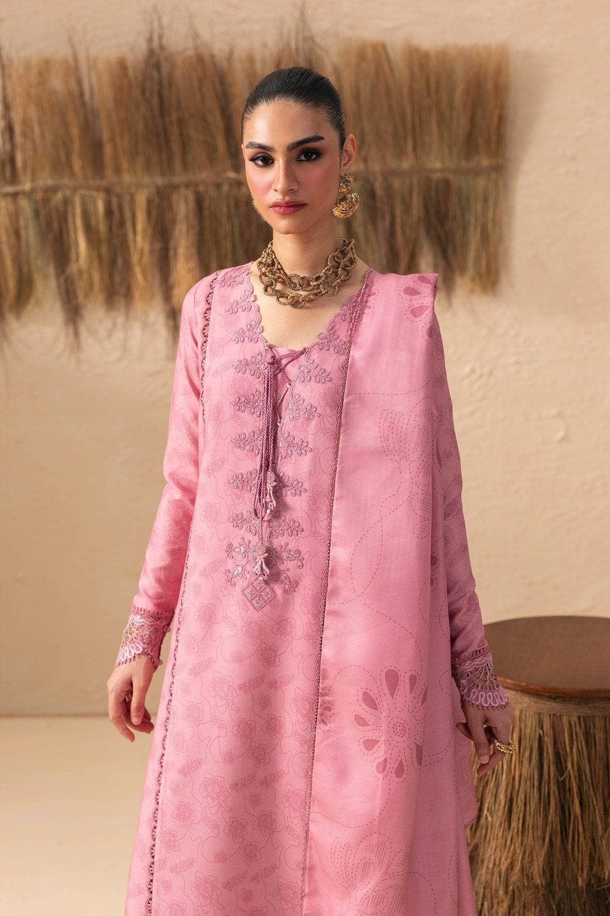 Qalamkar Q Print Winter 26/QPW-07 (A) Seema