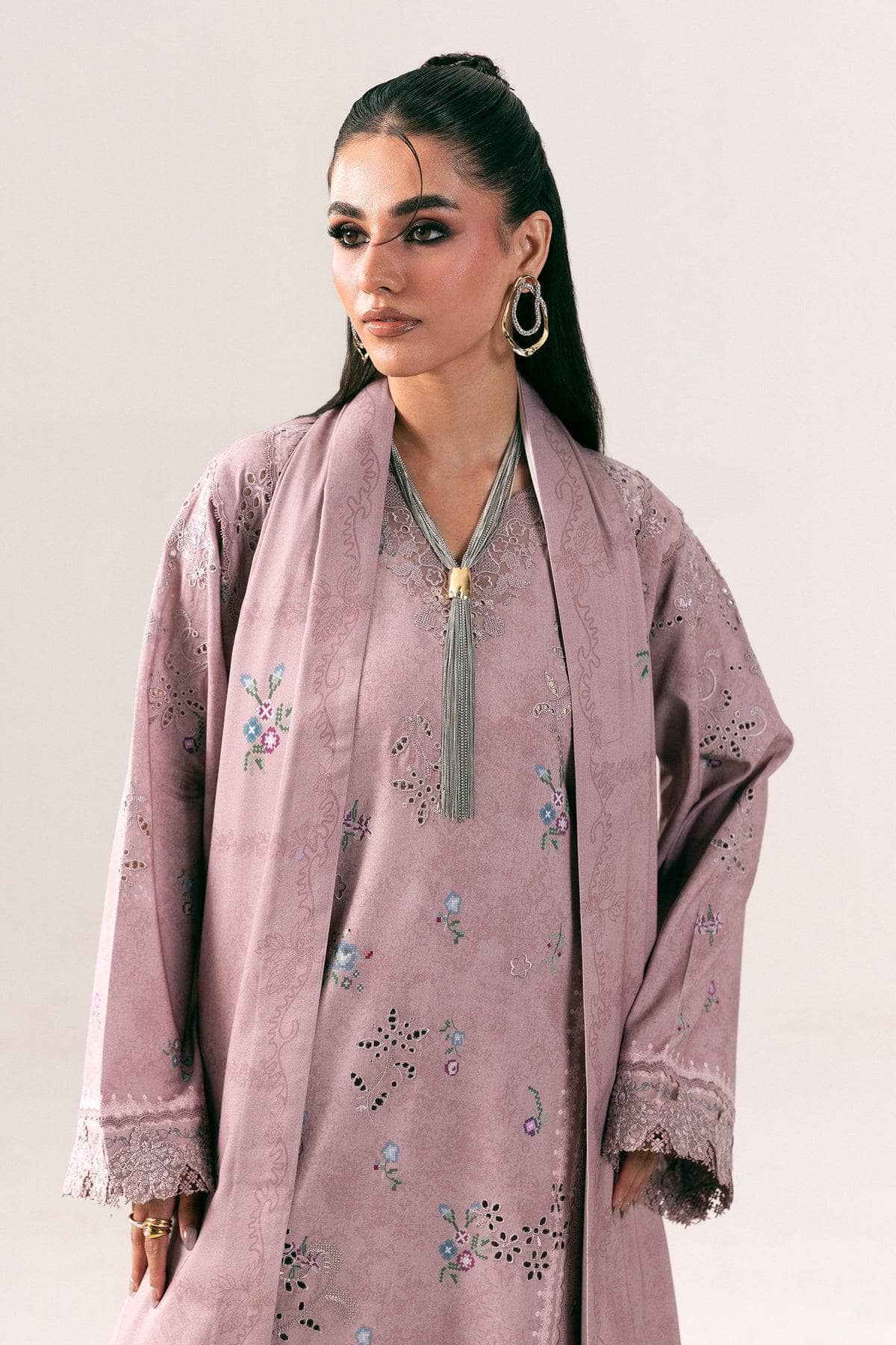 Qalamkar Q Print Winter 26/QPW-08 (B) Waniya